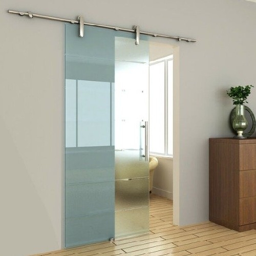 درب کشویی شیشه‌ای مناسب طراحی داخلی 