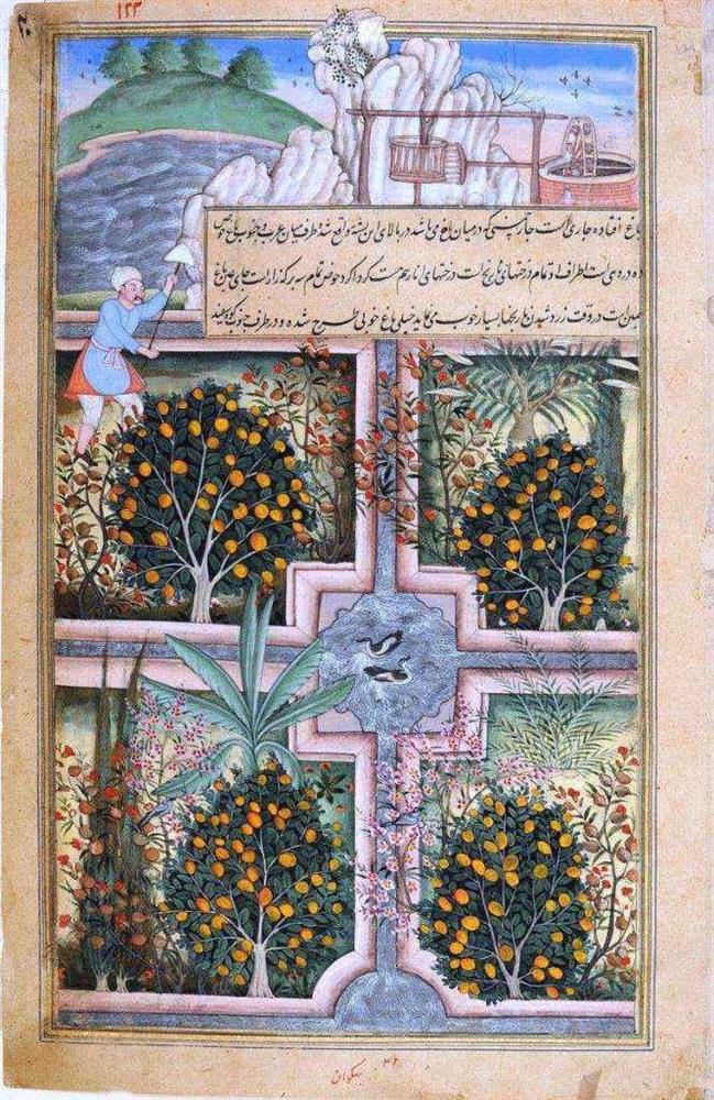 فلسفه و نماد های باغ ایرانی به نام پارادایس